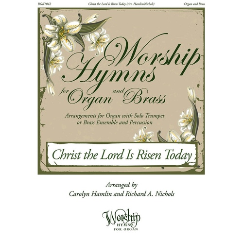 Christ The Lord Is Risen Today Organ/Brass (Softcover Book)