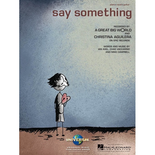 Say Something PVG S/S (Sheet Music)