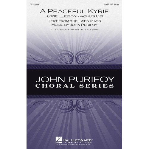 A Peaceful Kyrie SATB (Octavo)