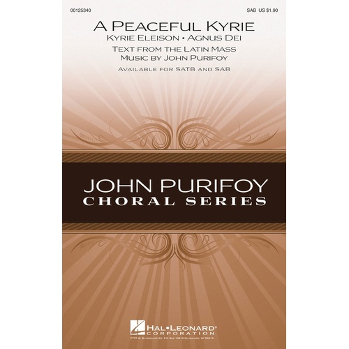 A Peaceful Kyrie SAB (Octavo)