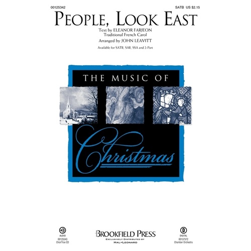 People Look East SATB (Octavo)