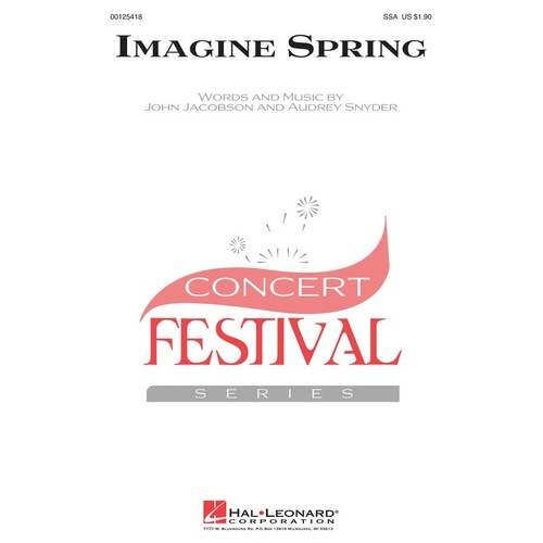 Imagine Spring SSA (Octavo)