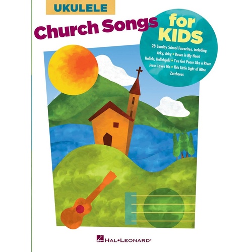 Church Songs For Kids For Ukulele (Softcover Book)