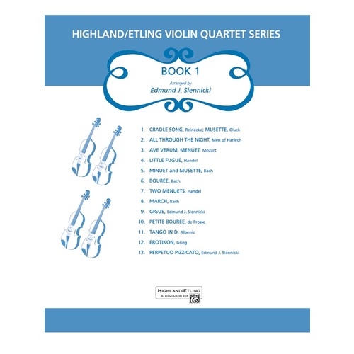 Highland/Ettling Violin Quartet Series Set 1