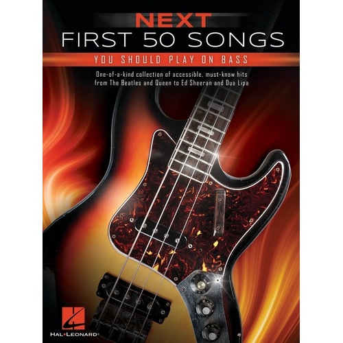 Next First 50 Songs You Should Play on Bass - Hal Leonard - Bass TAB - 144 Pages - Songbook for Guitar