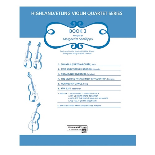 Highland/Ettling Violin Quartet Series Set 3