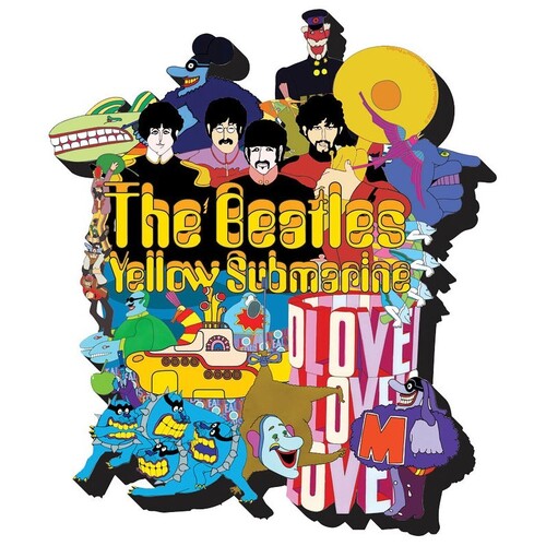 Beatles Yellow Submarine Chunky Magnet 