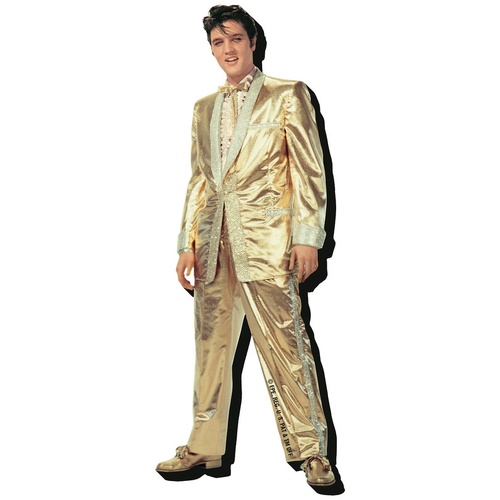 Elvis Gold Chunky Magnet