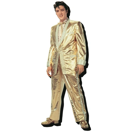 Elvis Presley Gold Lame Suit Chunky Magnet by Aquarius