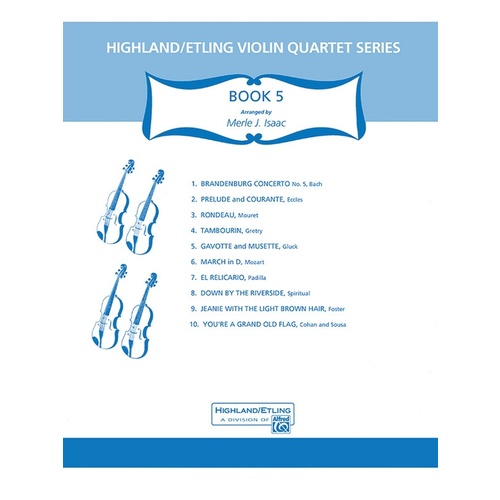 Highland/Ettling Violin Quartet Series Set 5