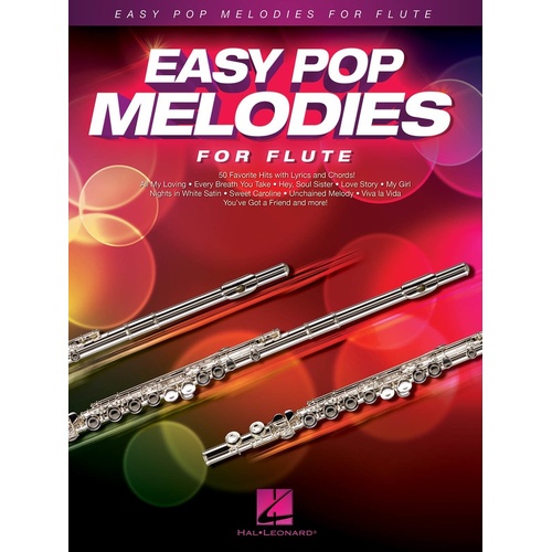Easy Pop Melodies For Flute (Softcover Book)