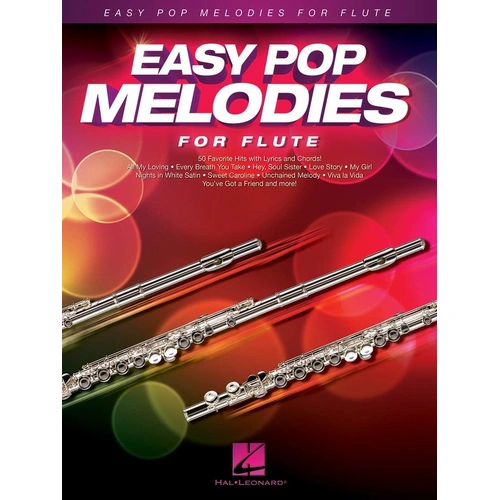 Easy Pop Melodies For Flute (Softcover Book)