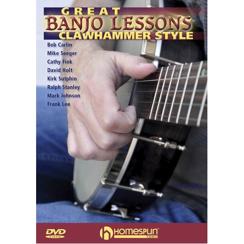 Great Banjo Lessons Clawhammer DVD (DVD Only)