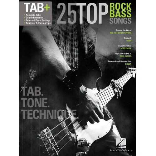 25 Top Rock Bass Songs TAB Tone Tech