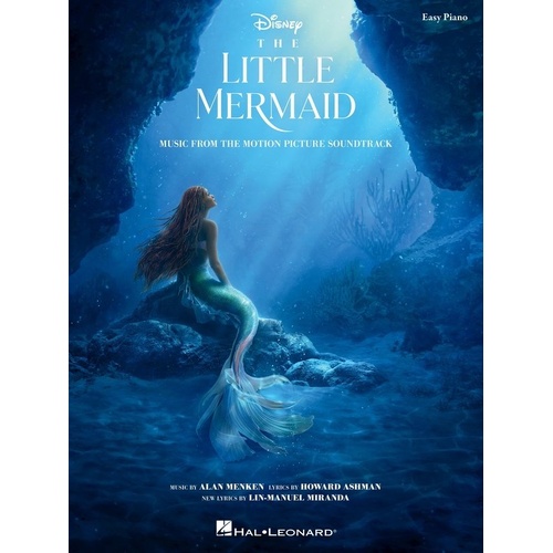 The Little Mermaid 2023 Movie Soundtrack Easy Piano Songbook