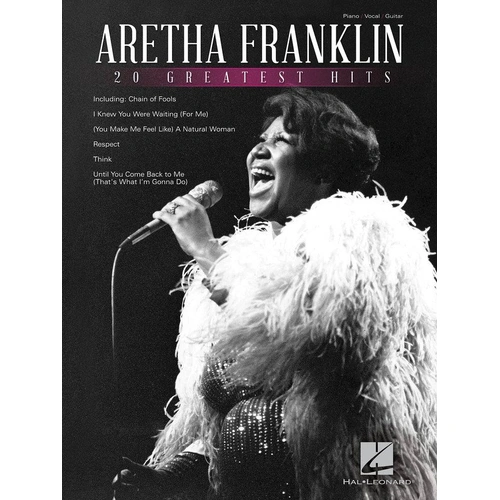 Aretha Franklin - 20 Greatest Hits Songbook for Piano, Vocal & Guitar