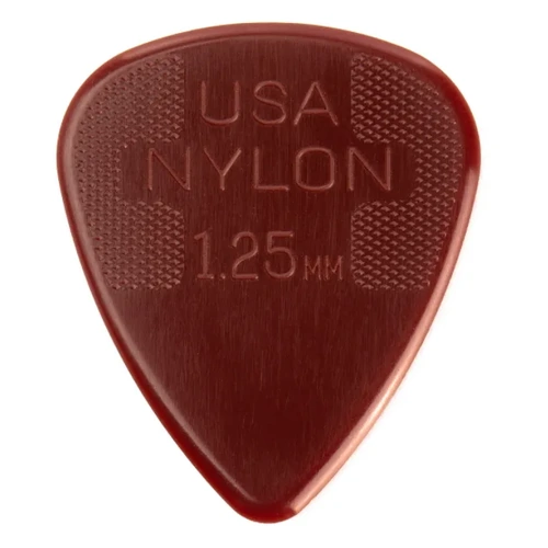 Jim Dunlop 1.25mm Grey Nylon Guitar Pick (Single)