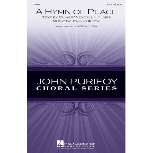 A Hymn Of Peace SATB (Octavo)