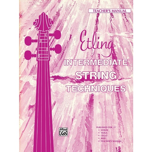 Etling String Class Method Interm Str Tech Teach