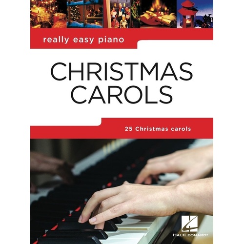 Really Easy Piano Christmas Carols for Beginners - 48 Pages with Lyrics
