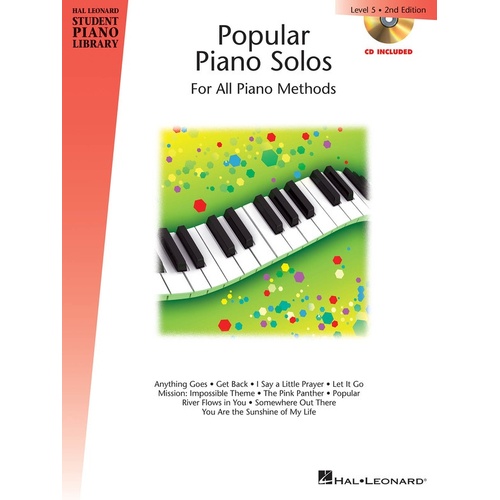 HLSPL Popular Piano Solos Book 5 Book/CD 2nd Ed (Softcover Book/CD)