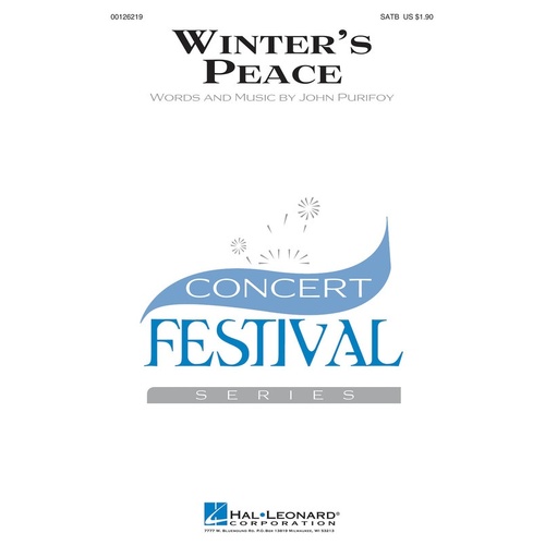 Winters Peace SATB (Octavo)