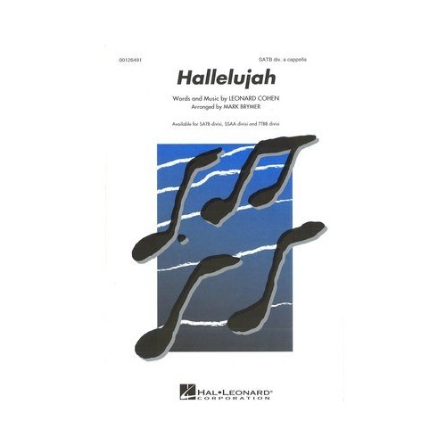 Hallelujah SATB A Cappella Arrangement by Mark Brymer