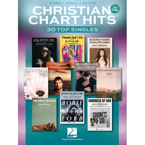Christian Chart Hits 2nd Edition Piano, Vocal & Guitar Songbook