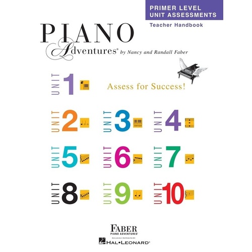 Faber Piano Adventures Primer Unit Assessment