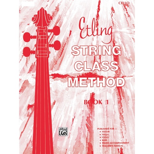 Etling String Class Method Book 1 Vc