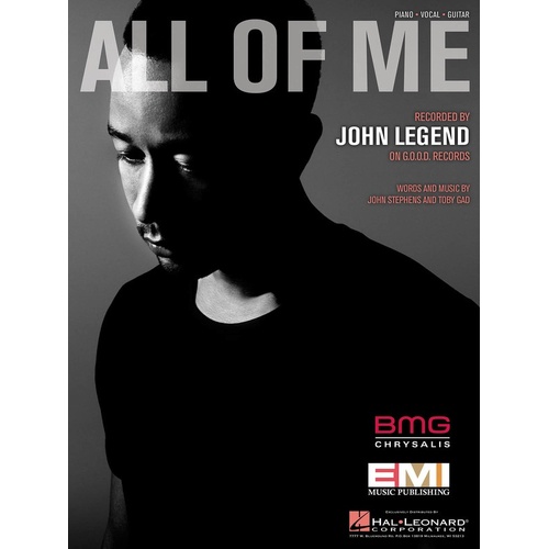 All Of Me S/S PVG (Sheet Music)