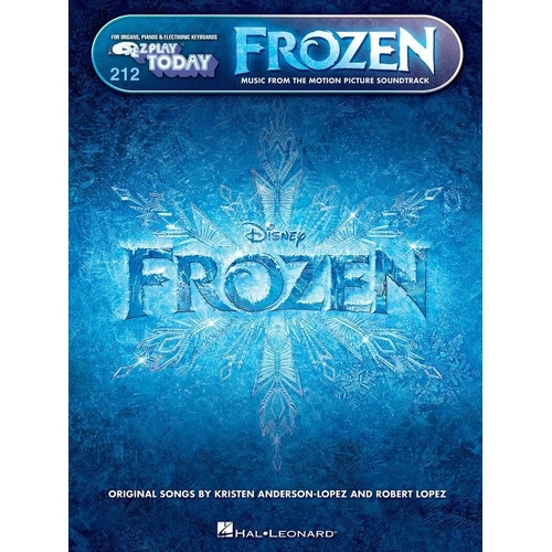 Frozen Music EZ Play 212 for Keyboard - 8 Songs from Disney's Frozen Soundtrack, 48 Pages, Hal Leonard