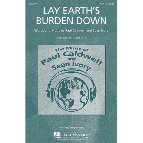 Lay Earths Burden Down SSA (Octavo)