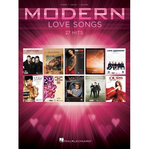 Modern Love Songs PVG (Softcover Book)
