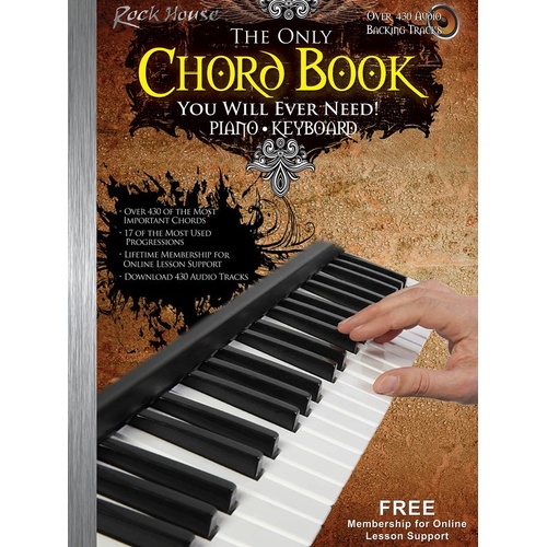 Only Chord Book You Will Ever Need! Keyboard (Softcover Book/Online Audio)