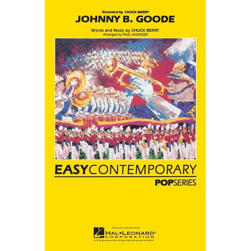 Johnny B Goode Marching Band Arr Lavender (Music Score/Parts)
