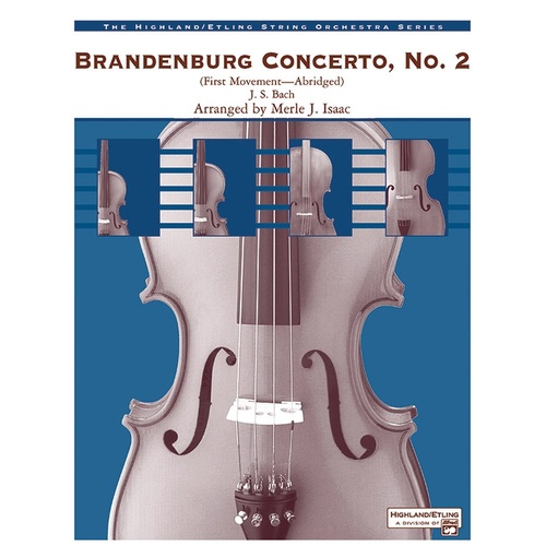 Brandenburg Concerto No 2 String Orchestra Gr 3