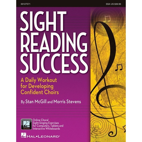 Sight Reading Success for SSA Voices - Choral Resource with 140 Exercises, Reference Audio, and Downloadable Materials