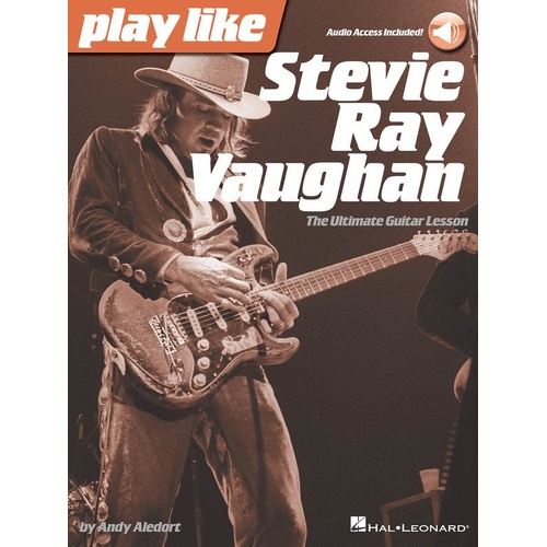 Play Like Stevie Ray Vaughan Guitar TAB Book