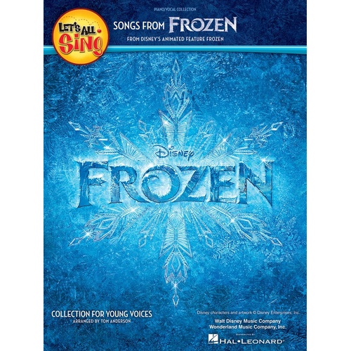 Lets All Sing Songs From Frozen CD (CD Only)