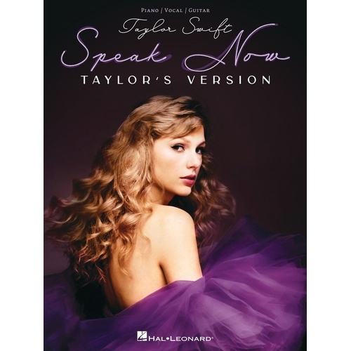 Taylor Swift - Speak Now (Taylor's Version) Piano/Vocal/Guitar Folio