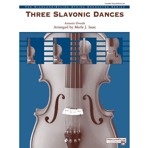 Three Slavonic Dances String Orchestra Grade 3 Conductor Score