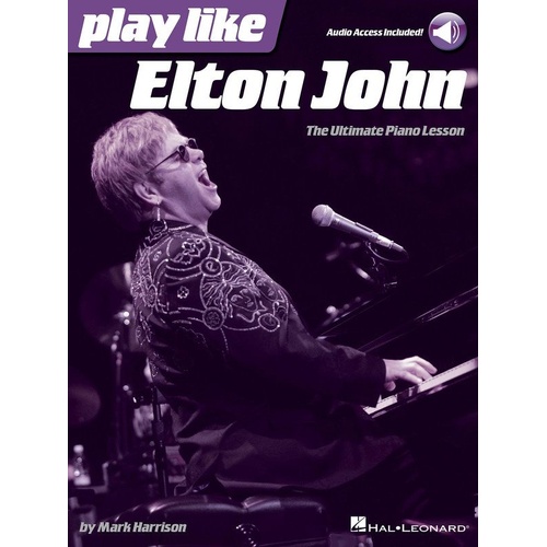 Play Like Elton John Songbook for Piano