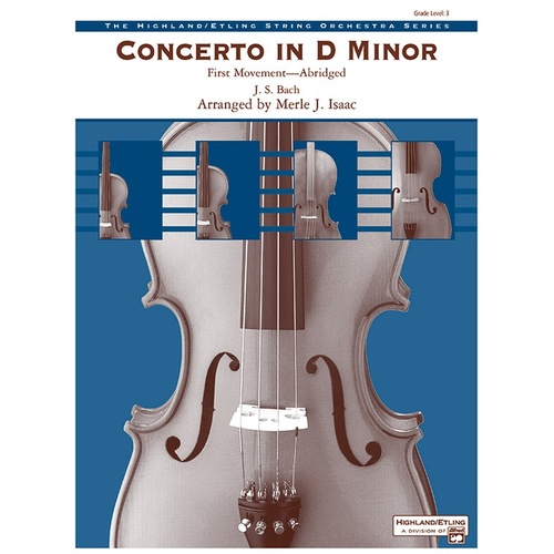 Concerto D Min Full Orchestra Gr 3