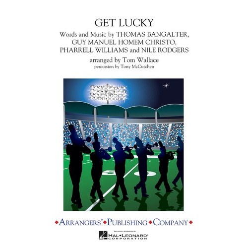 Get Lucky Marching Band 3 Score/Parts