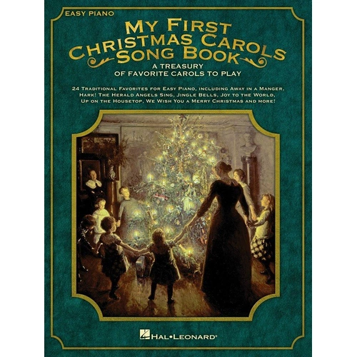 My First Christmas Carols Easy Piano Songbook