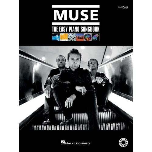 Muse Easy Piano Songbook by Hal Leonard - 23 Songs with Lyrics, 120 Pages, Full-Page Band Photos