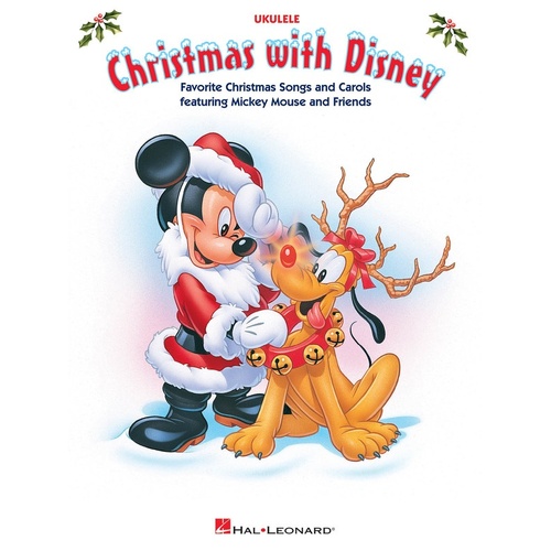 Christmas With Disney Ukulele (Softcover Book)