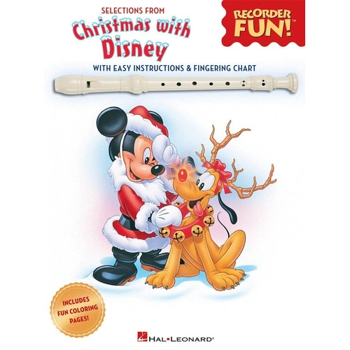 Christmas with Disney Recorder Fun for Beginners