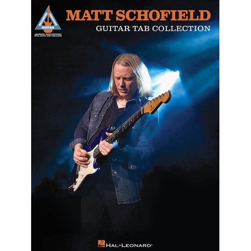 Matt Schofield Guitar Tab Collection - 12 Transcriptions, 168 Pages, Guitar Recorded Version by Hal Leonard